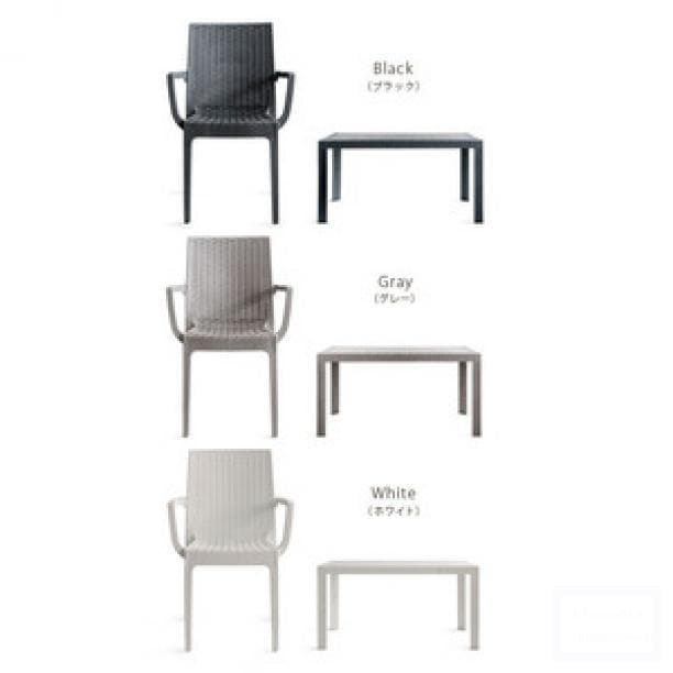 ガーデンテーブルセット★ラタン★5点セット★テーブル★チェア