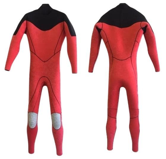 NaoyukiロングチェストHネックRED起毛5ｘ3ｍｍSDオーダー料込