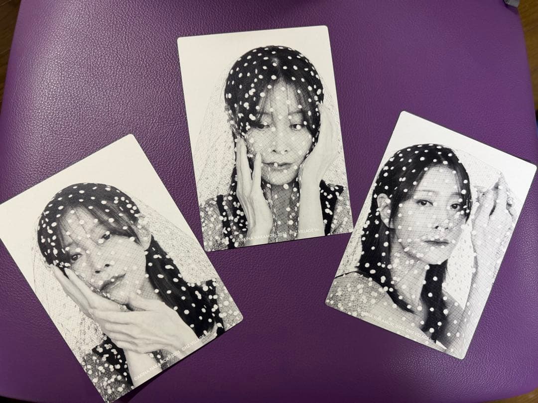 中森明菜　ディナーショー2025 大阪 トートバッグ、ポストカード、メニュー表