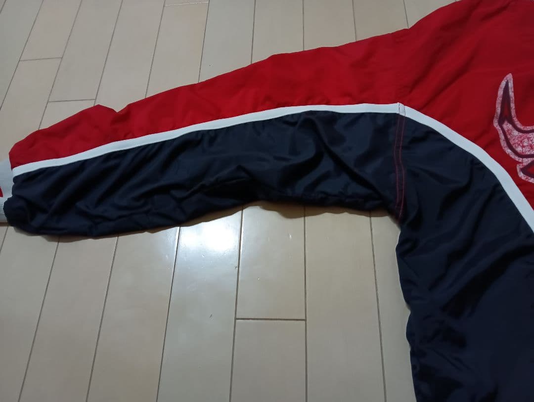 NBA シカゴ ブルズ チャンピオン ナイロン ジャケット ウォームアップ