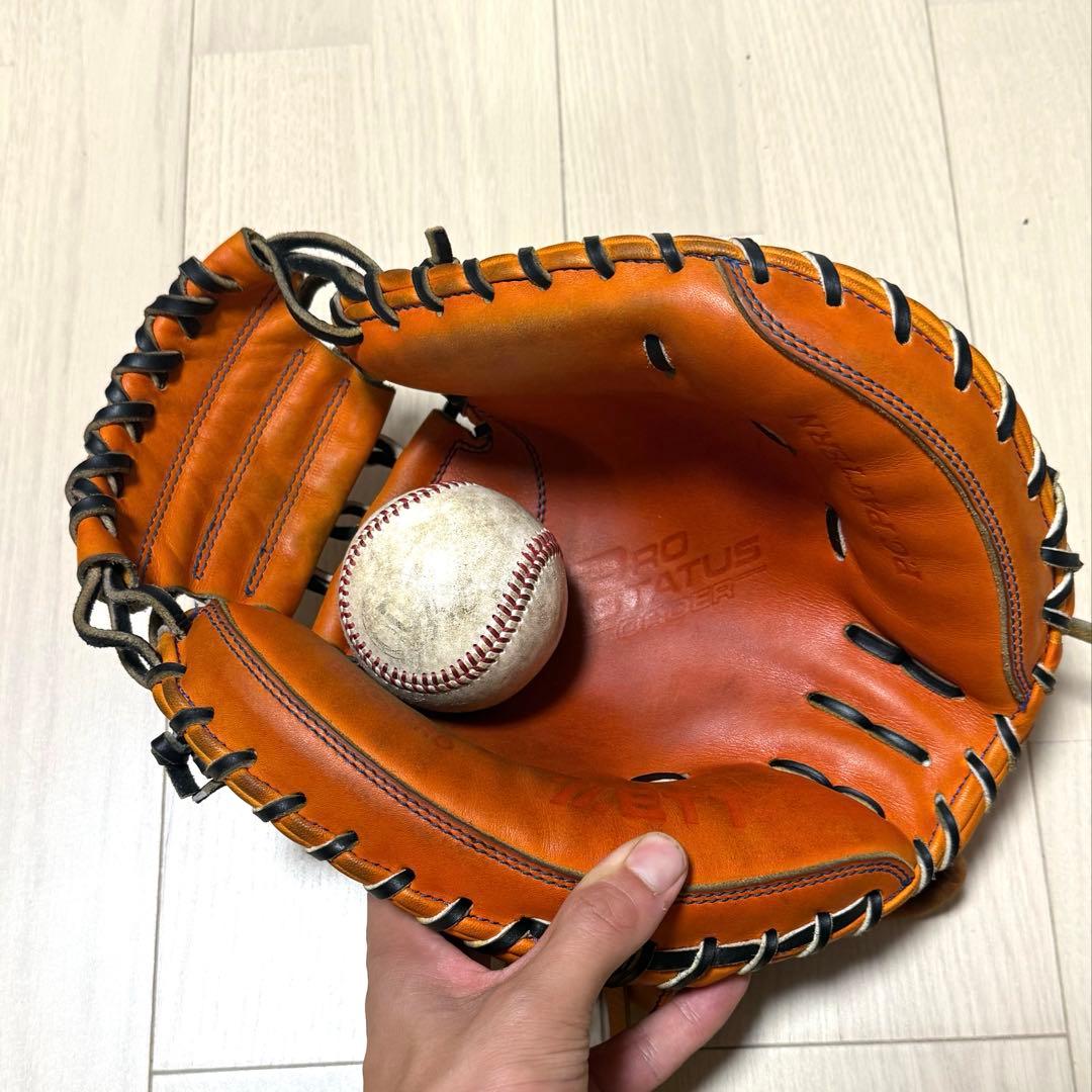 ZETTプロステイタス硬式オーダーキャッチャーミット森モデル