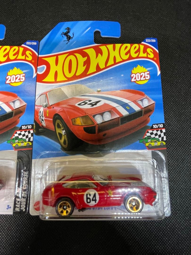 FERRARI 365 GTB4 COMPETIZIONE ×２ ホットウィール