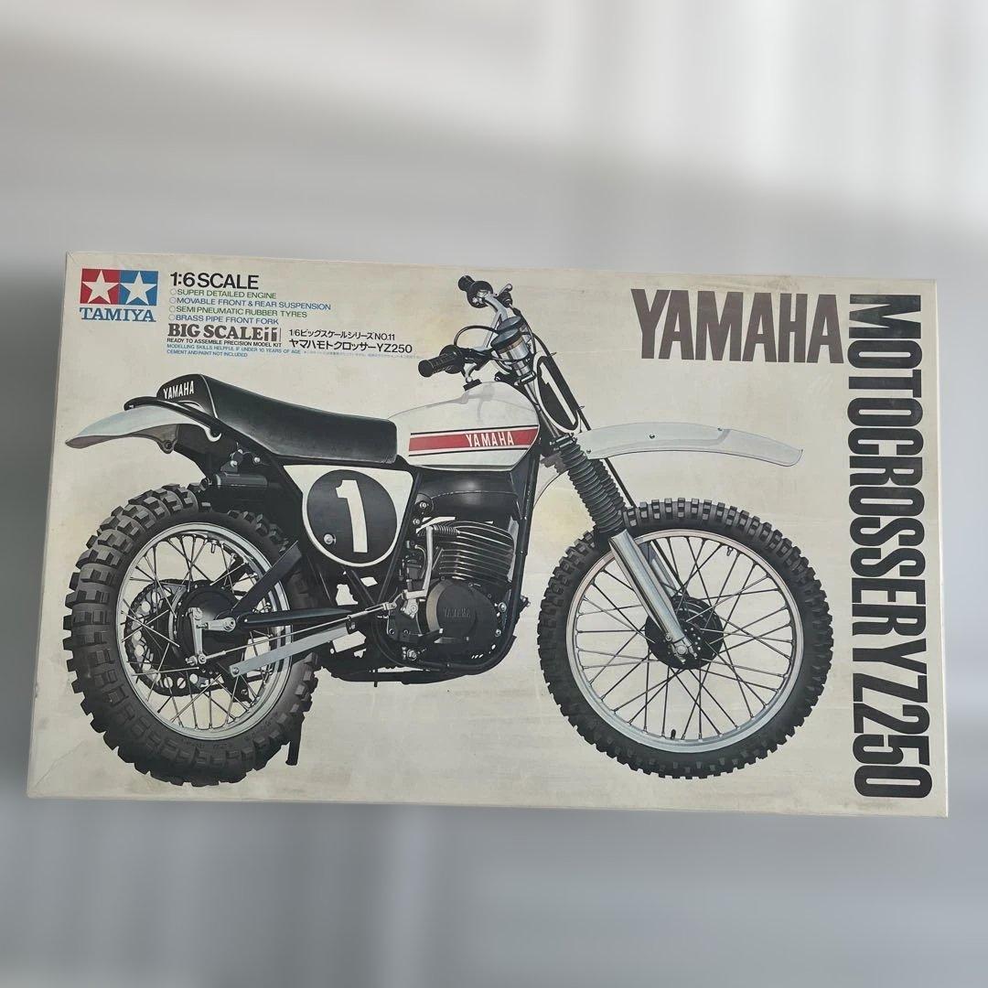 タミヤ ヤマハ モトクロッサー YZ250 1/6スケール