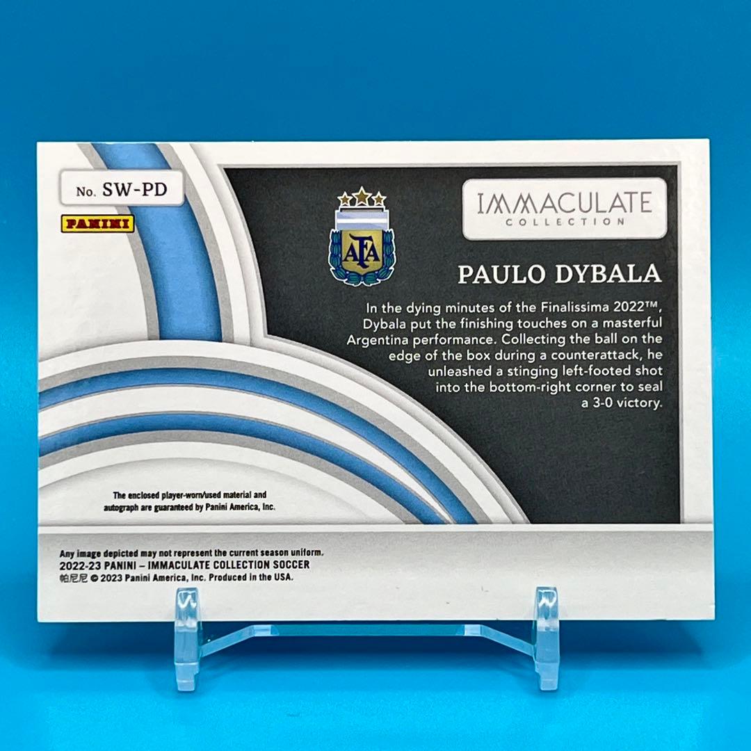 PANINI DYBALA ディバラ パッチ Auto 68シリ 1stナンバー