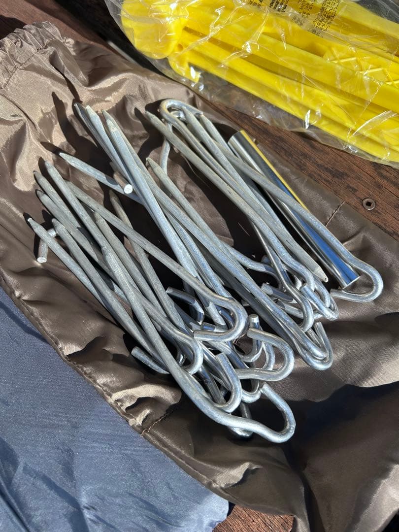 スノーピークエントリーパックTT テント、インナーマット