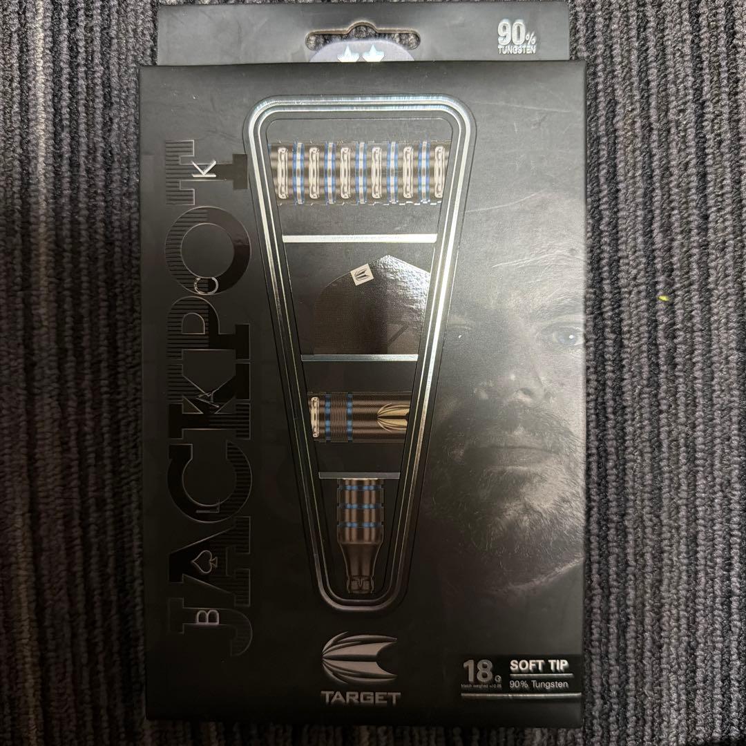 ★TARGET JACKPOT K 18g 210182 ソフトチップダーツ