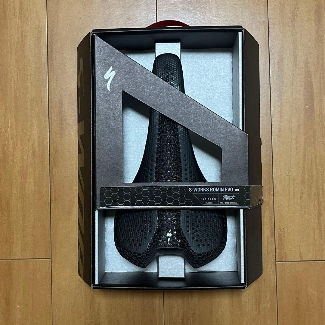 S-WORKS ROMIN EVO mirror 143mm サドル