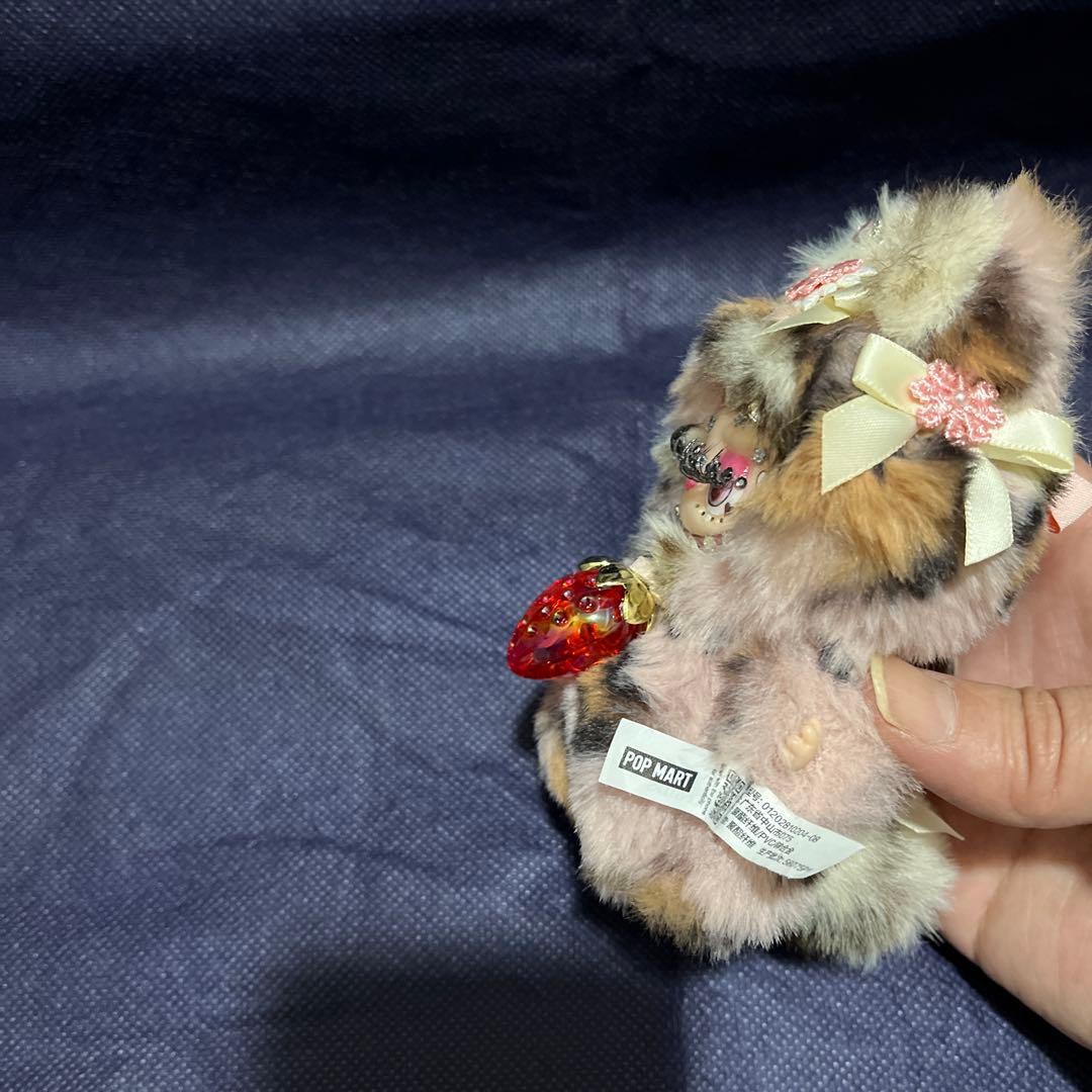 正規品❤️ミニラブブカスタムデコ イニシャルラブブ(キュンキュン♡豹柄ウルフ)