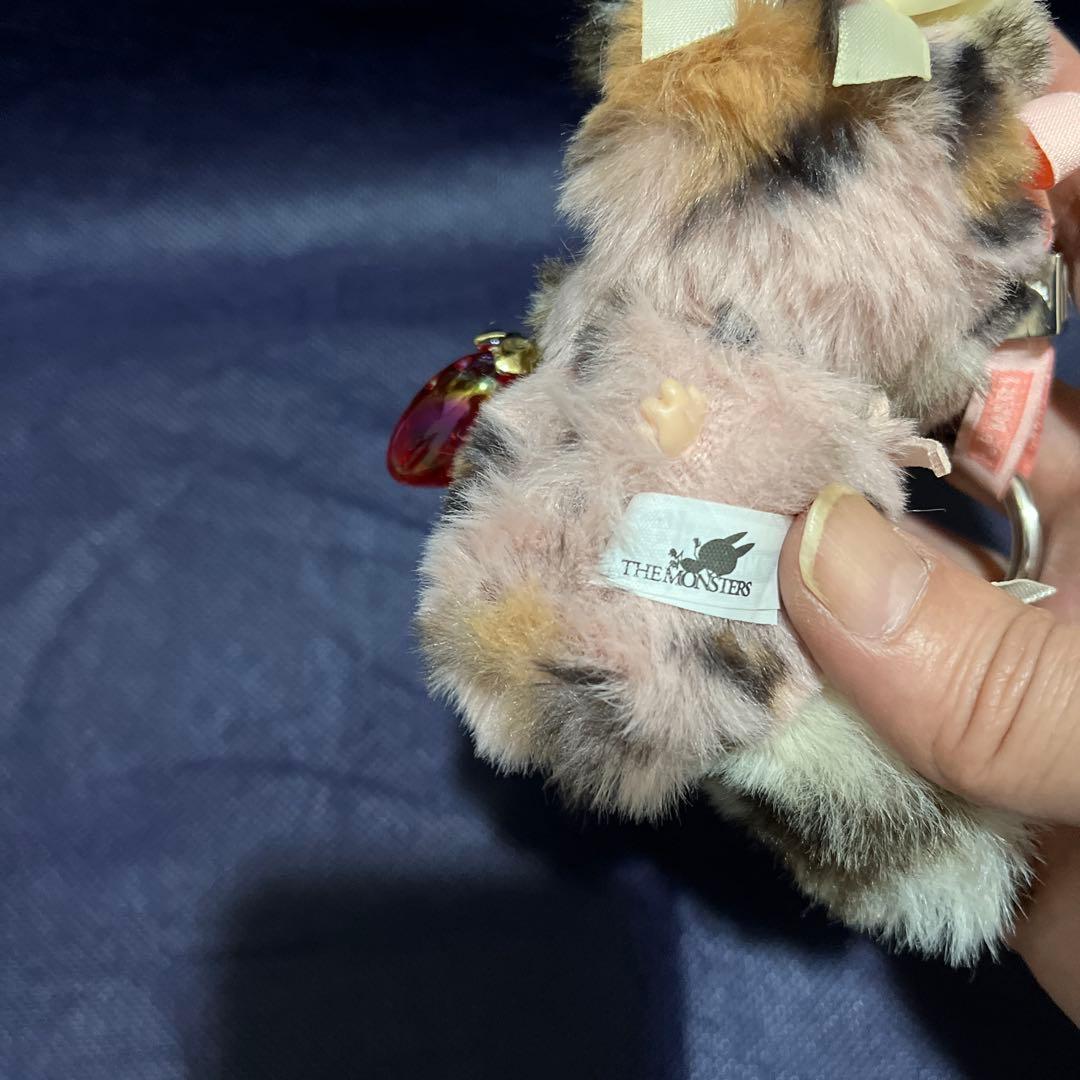 正規品❤️ミニラブブカスタムデコ イニシャルラブブ(キュンキュン♡豹柄ウルフ)