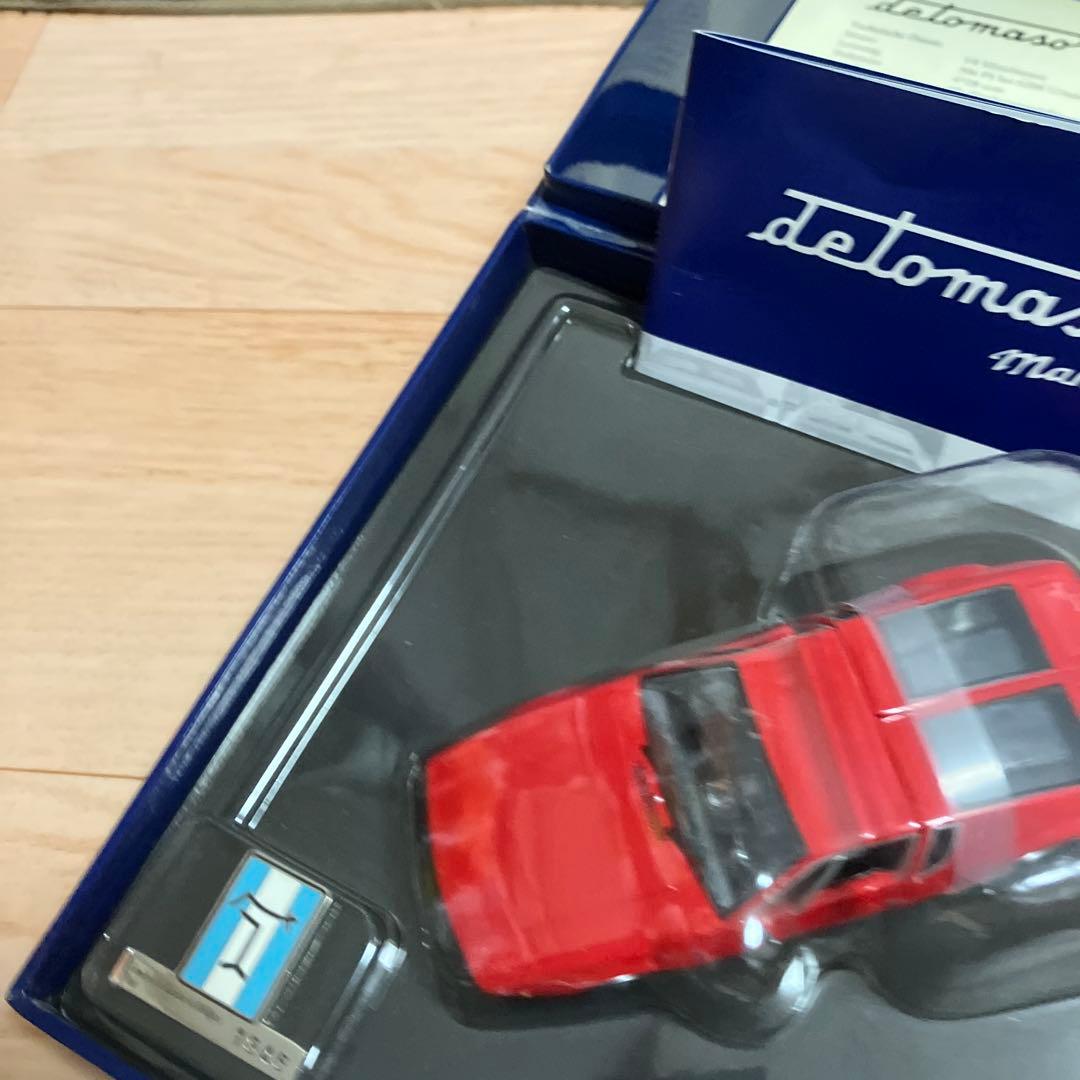 De Tomaso Mangusta 1969 赤 ミニカー