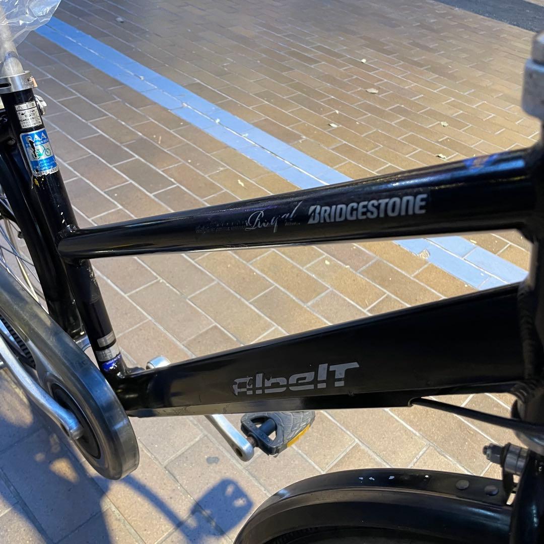 【新品多数交換】ブリヂストン アルベルト ロイヤル 27インチ S型 5変速