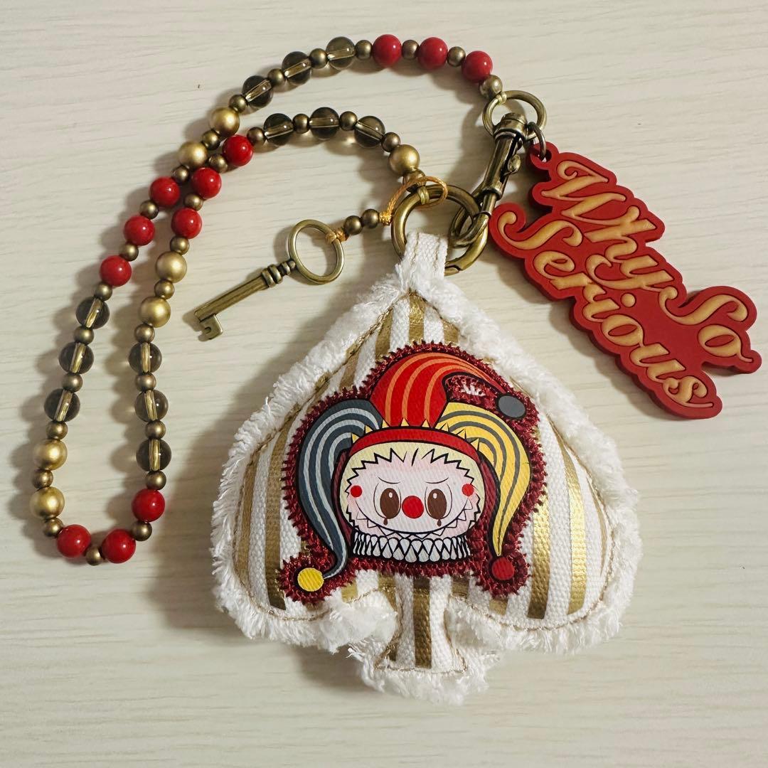 WHY SO SERIOUS スーパーシークレット ラブブ ペンダントチェーン