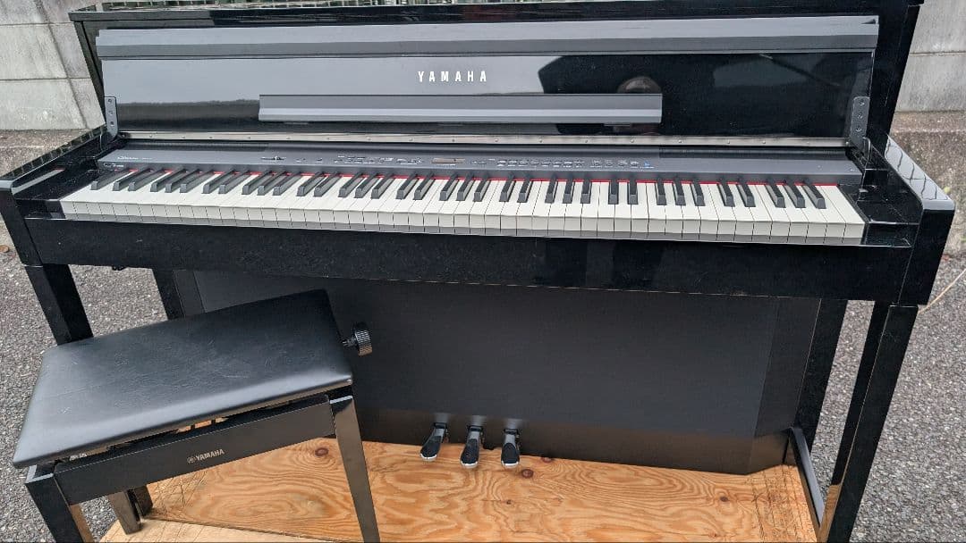 送料込み YAMAHA 電子ピアノ CLP-S408PE 12年製 激激可愛い♥