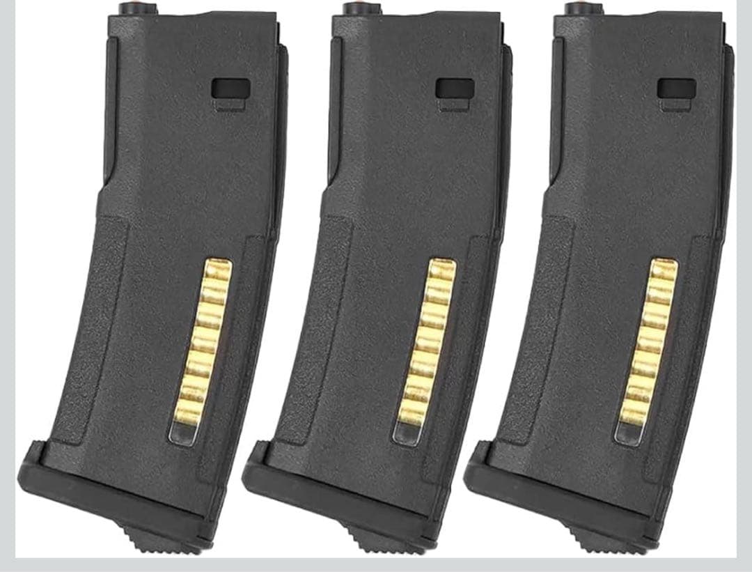 トイガン用マガジン 3個セット ブラック