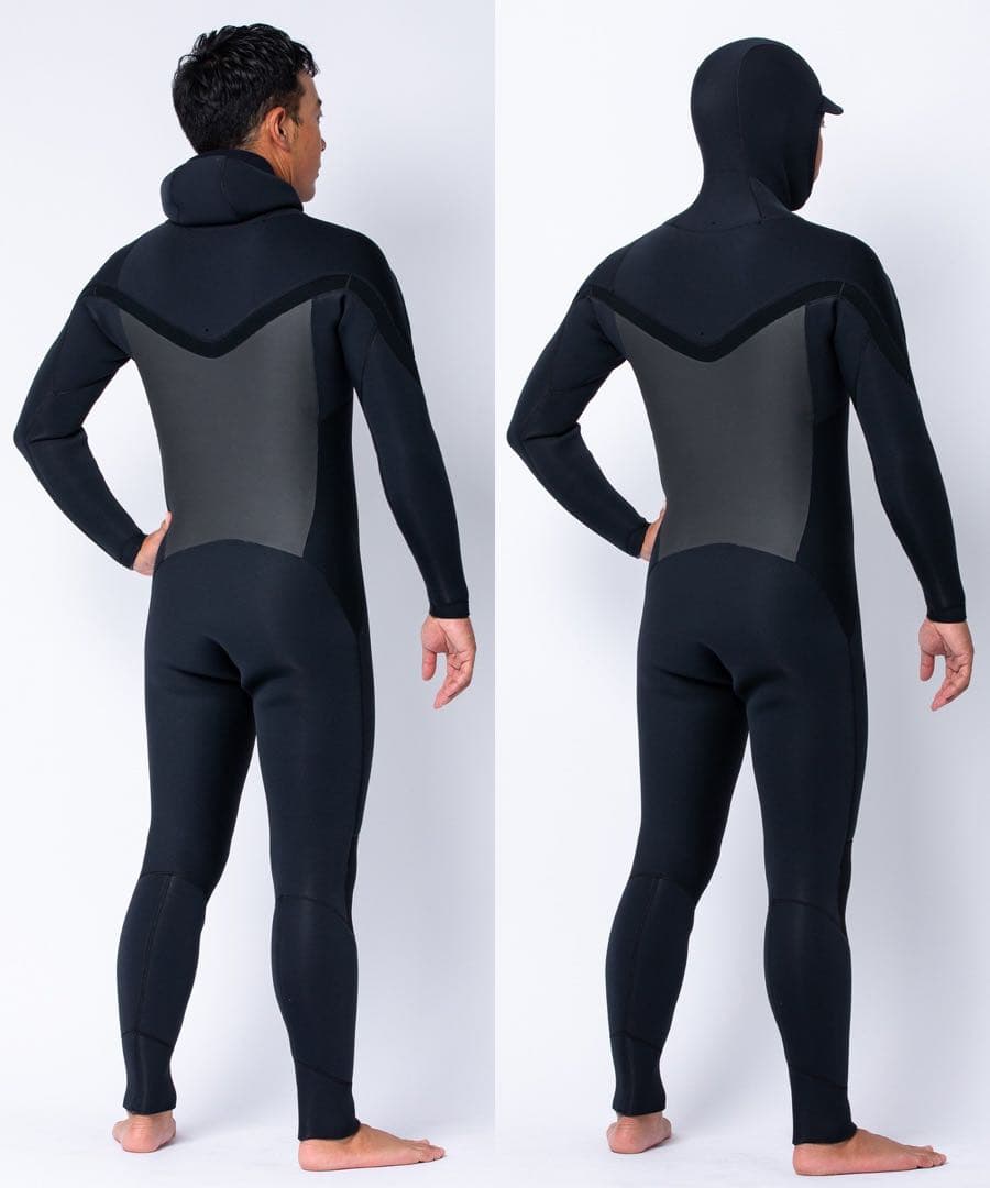 【未使用】AIRTIGHT 5X3mm ウェットスーツ セミドライ フード付き