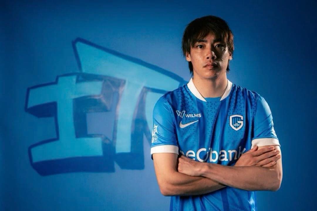 【新品未使用】伊東純也 ゲンク 25/26 ユニフォーム Lサイズ