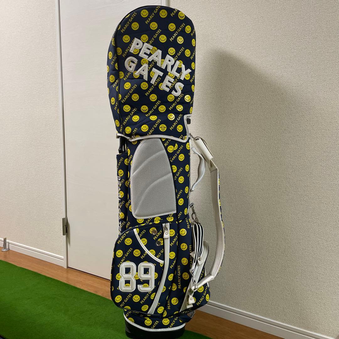 PEARLY GATESパーリーゲイツPGニコスマイルモデルキャディーバック希少