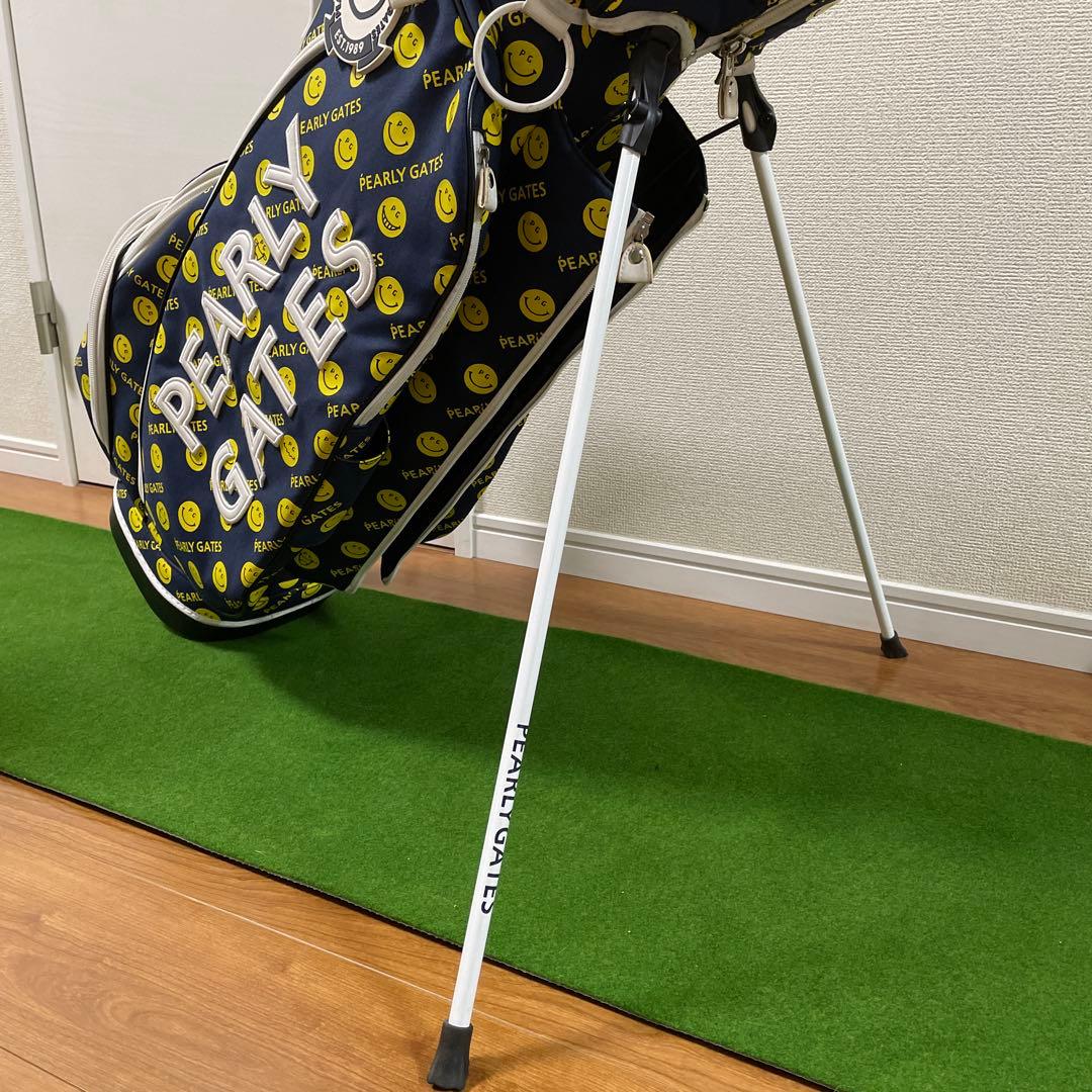 PEARLY GATESパーリーゲイツPGニコスマイルモデルキャディーバック希少