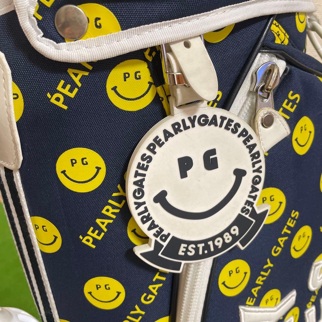 PEARLY GATESパーリーゲイツPGニコスマイルモデルキャディーバック希少