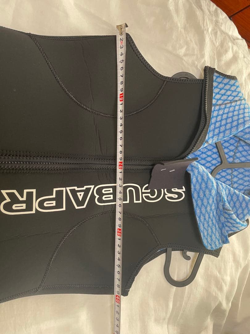 SCUBAPRO フード付きウェットスーツベスト Lサイズ