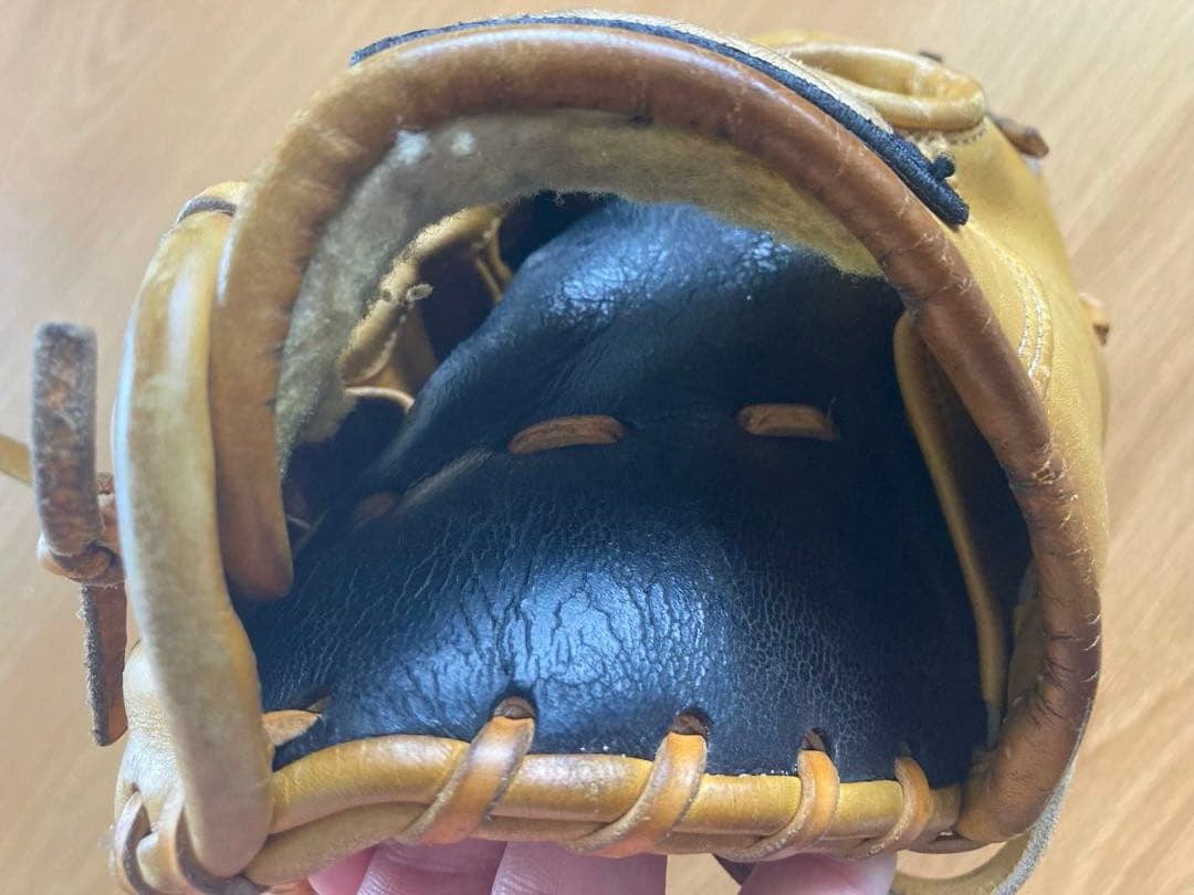 硬式グローブ【xanax】外野　黄色