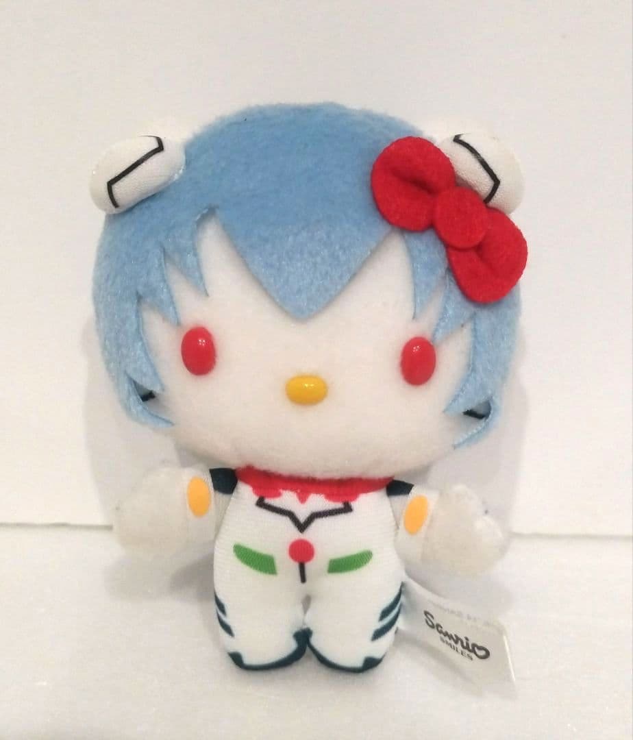 エヴァンゲリオン ハローキティ 綾波レイ キティ コラボ マスコット 2014