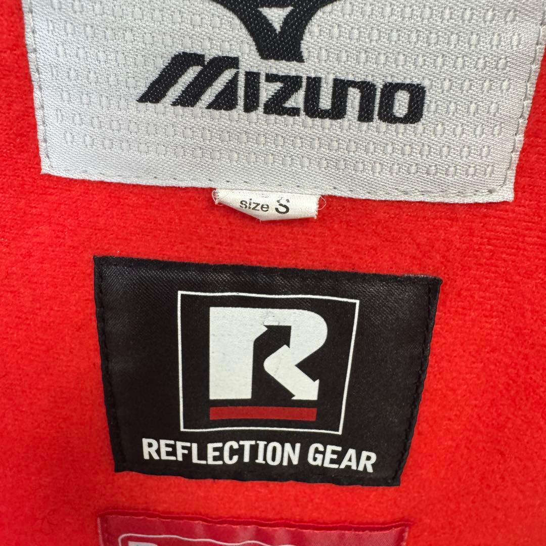 G1701 Mizuno スキーウェア 花柄 青系　上下セット