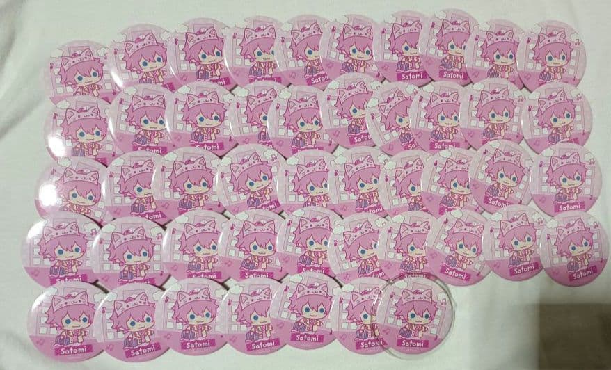 すとぷり　さとみ　アニマル缶バッチ　2022　あにまる缶バッチ