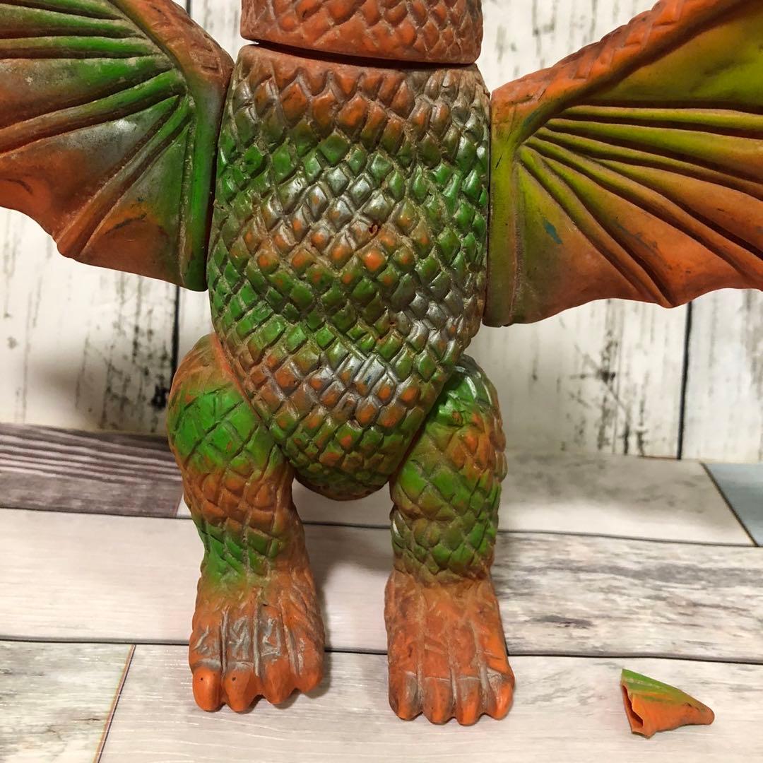 ブルマァク キングギドラ ソフビ フィギュア 破損あり ゴジラ