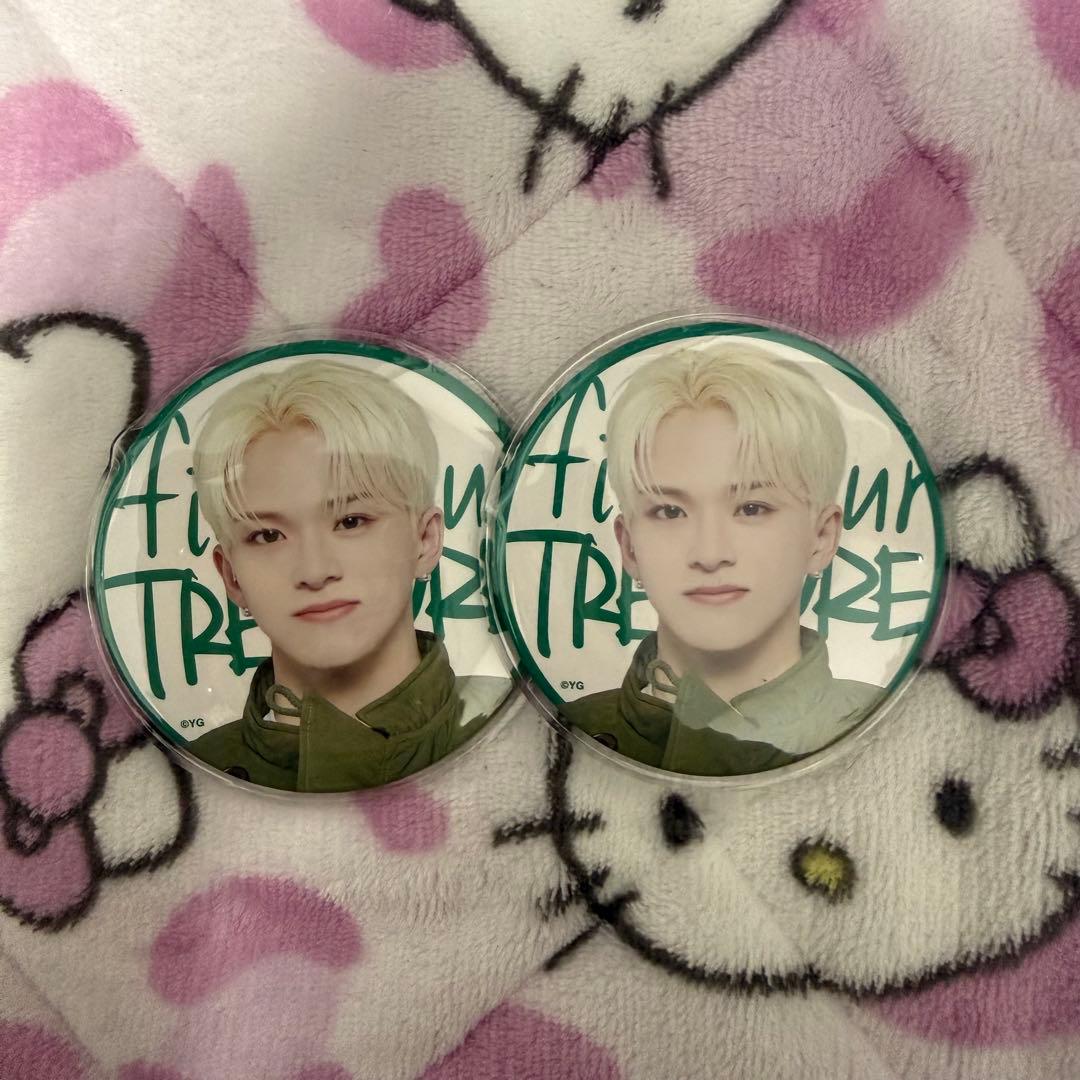 treasure缶バッジアサヒ ジフン バラ売り⭕️