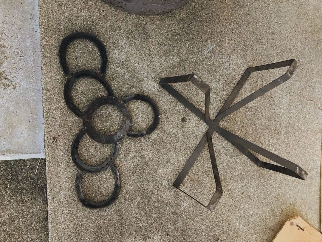 FUTURE FOX NAVAJO 焚き火台　シート　収納袋トングセット