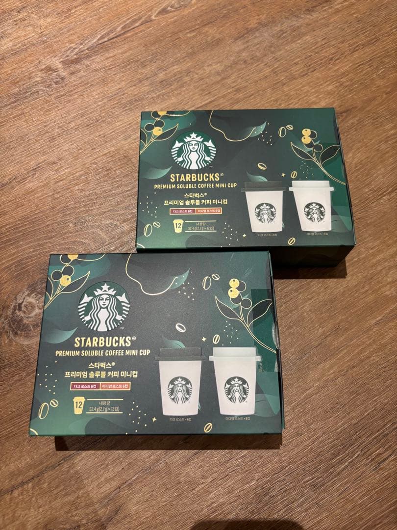 スターバックス アメリカーノ ミニカップ 12個入り　韓国★限定　2個セット