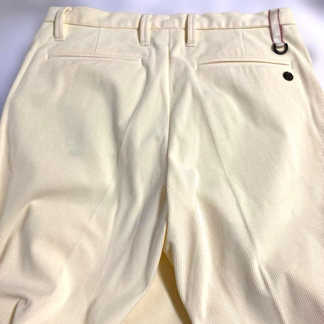 ＊BRIEFING ブリーフィング　コーデュロイパンツ　アイボリー M タグ付き