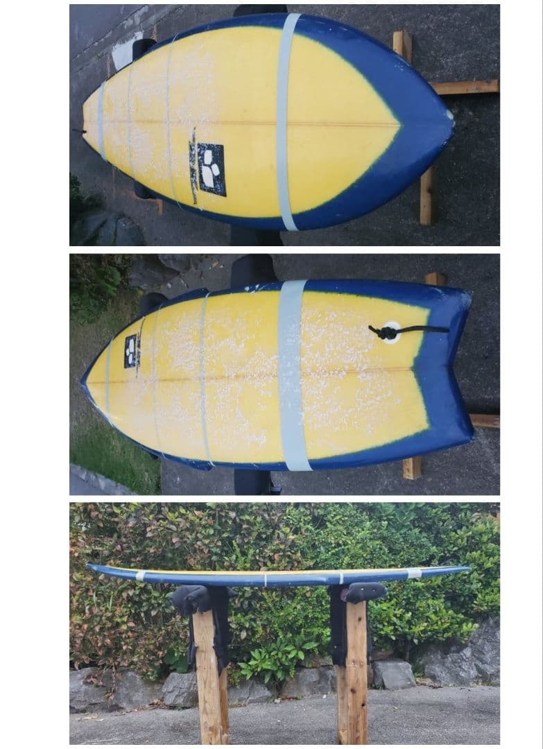RK Surfboard 5’10”｜ハンドシェイプ｜レトロフィッシュ｜沖縄