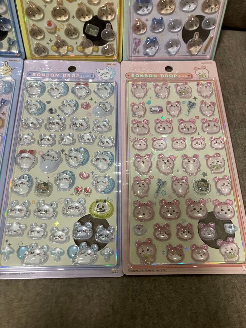 【正規品】ちいかわボンボンドロップシール　第一弾第二弾　コンプリート