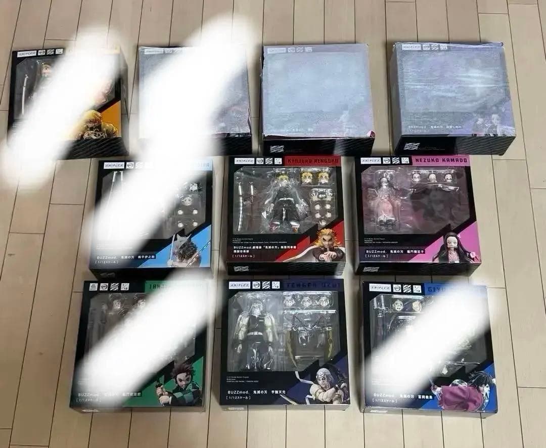 BUZZmodバズモッド 鬼滅の刃 1/12 フィギュア 5点セット