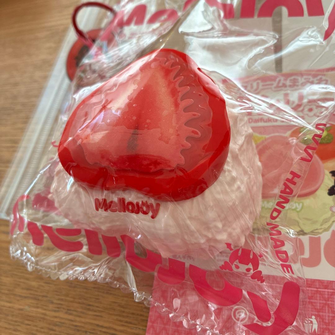 Mellojoy いちご大福 スクイーズ