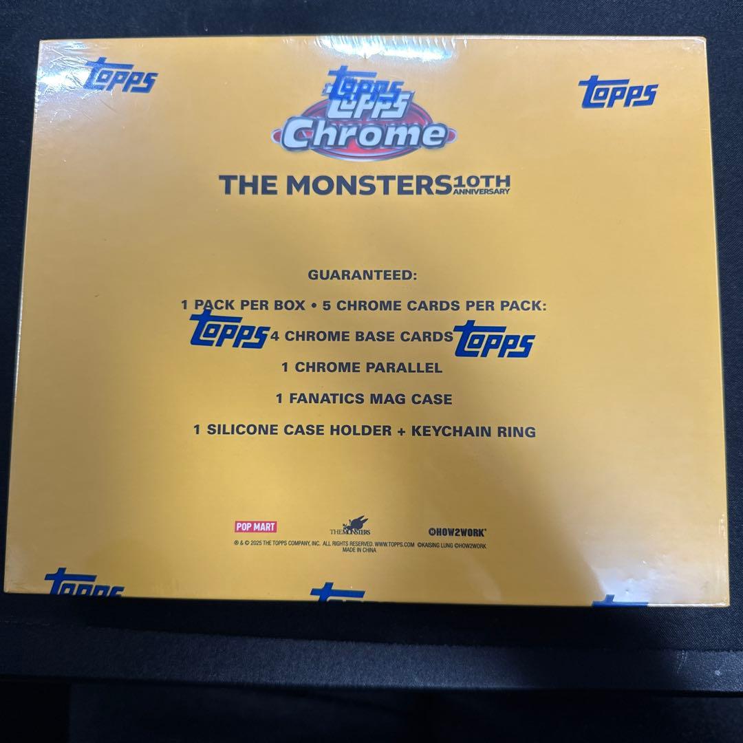 Topps Chrome 10周年記念ボックス　5BOX