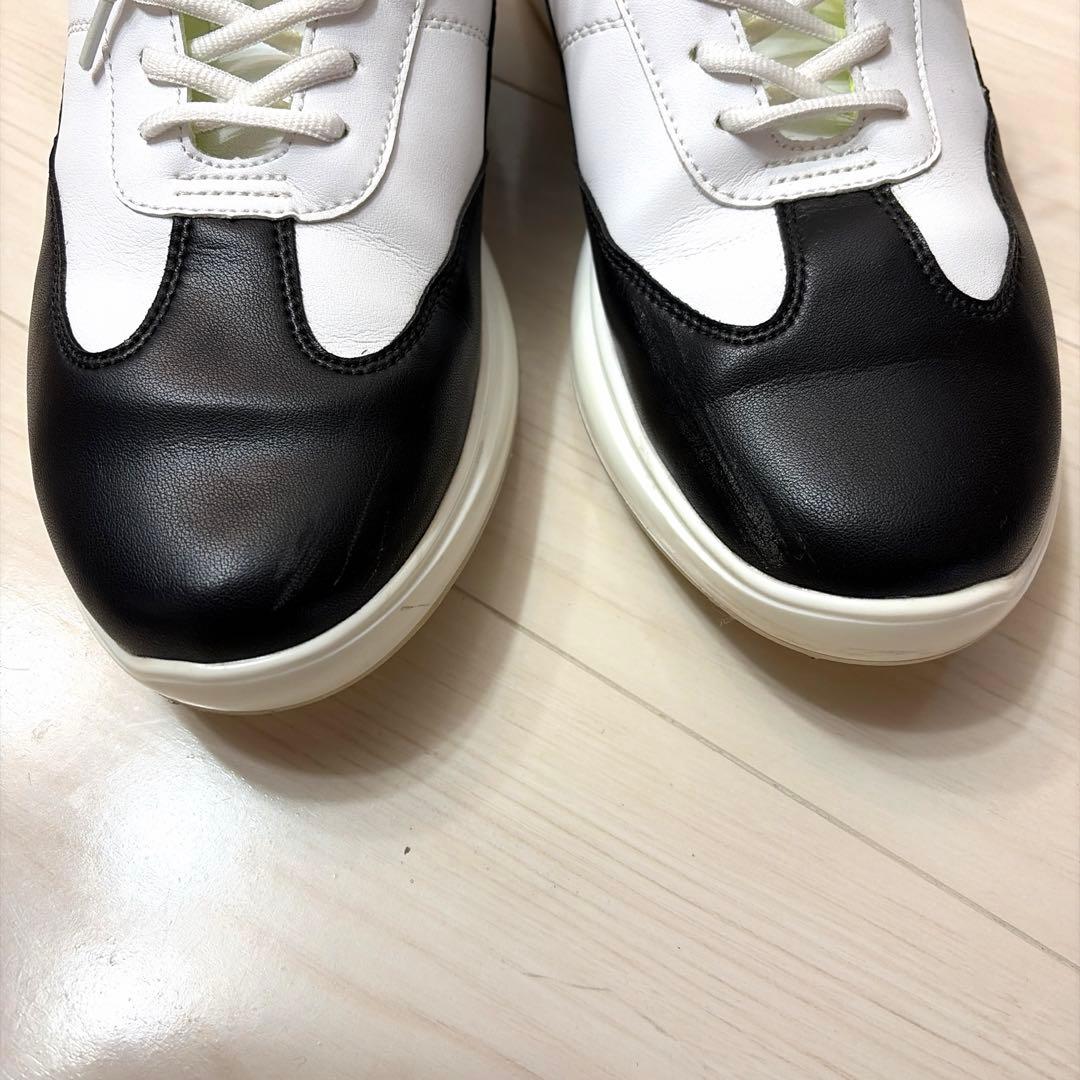 1回使用　正規品　MUTA MARINE ゴルフシューズ 黒/白/黄緑