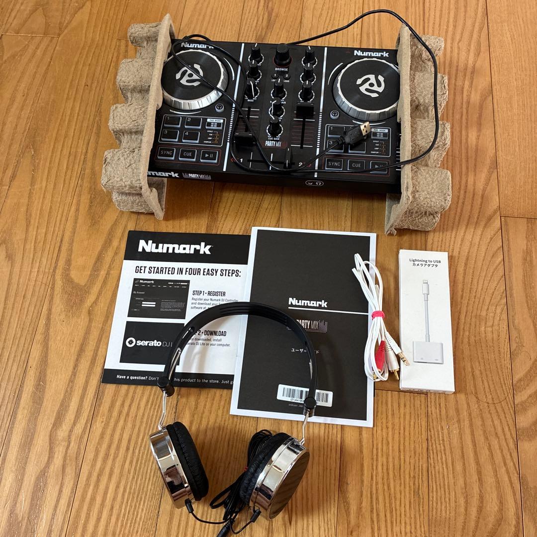 Numark PARTY MIX DJコントローラー 動作品