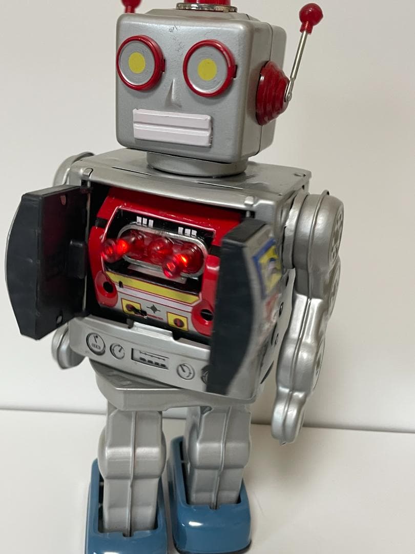 ブリキロボット SPACE WALK MAN ★ 動作確認済 動画有り 箱入
