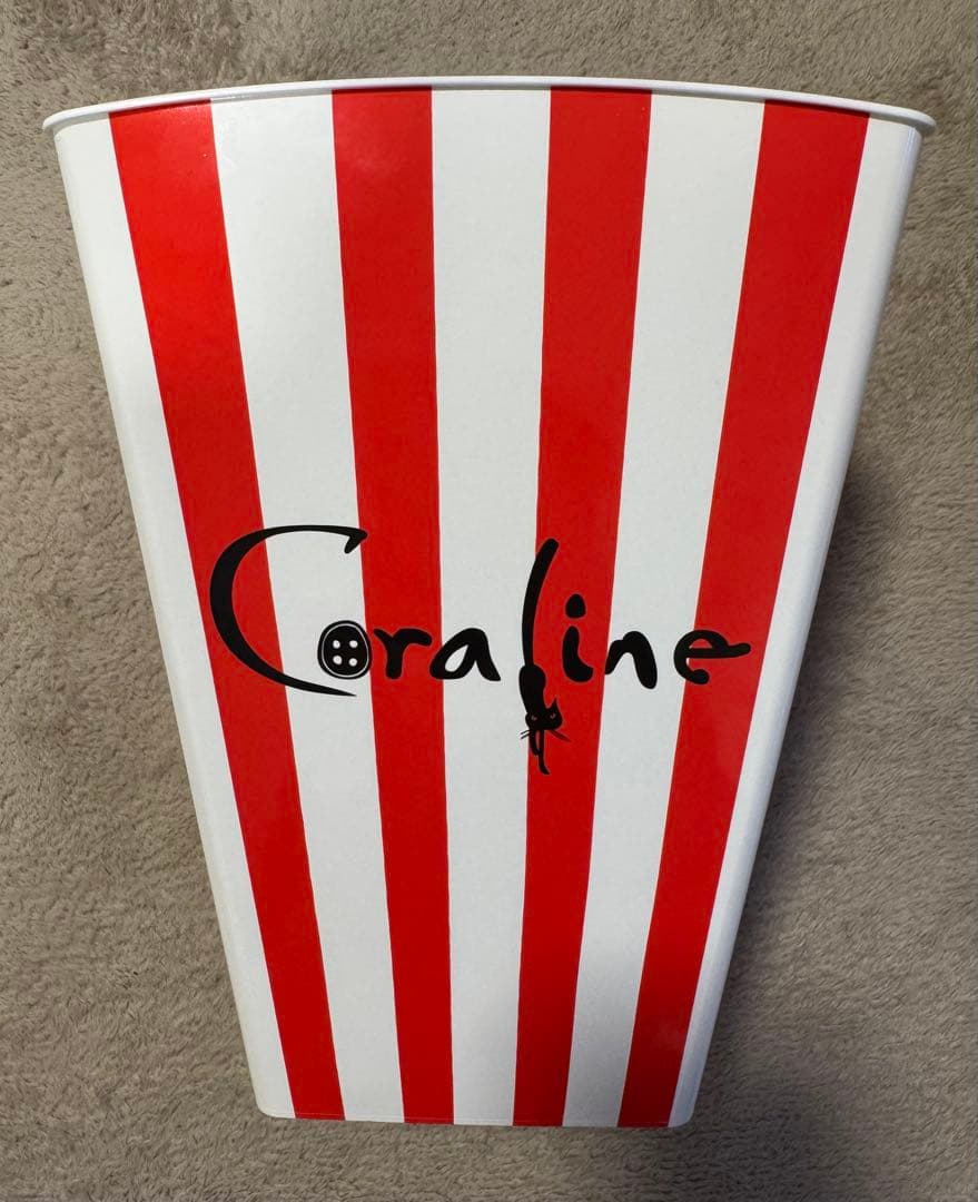 US劇場限定 コラライン 15周年 ポップコーンバケット&3Dカップ