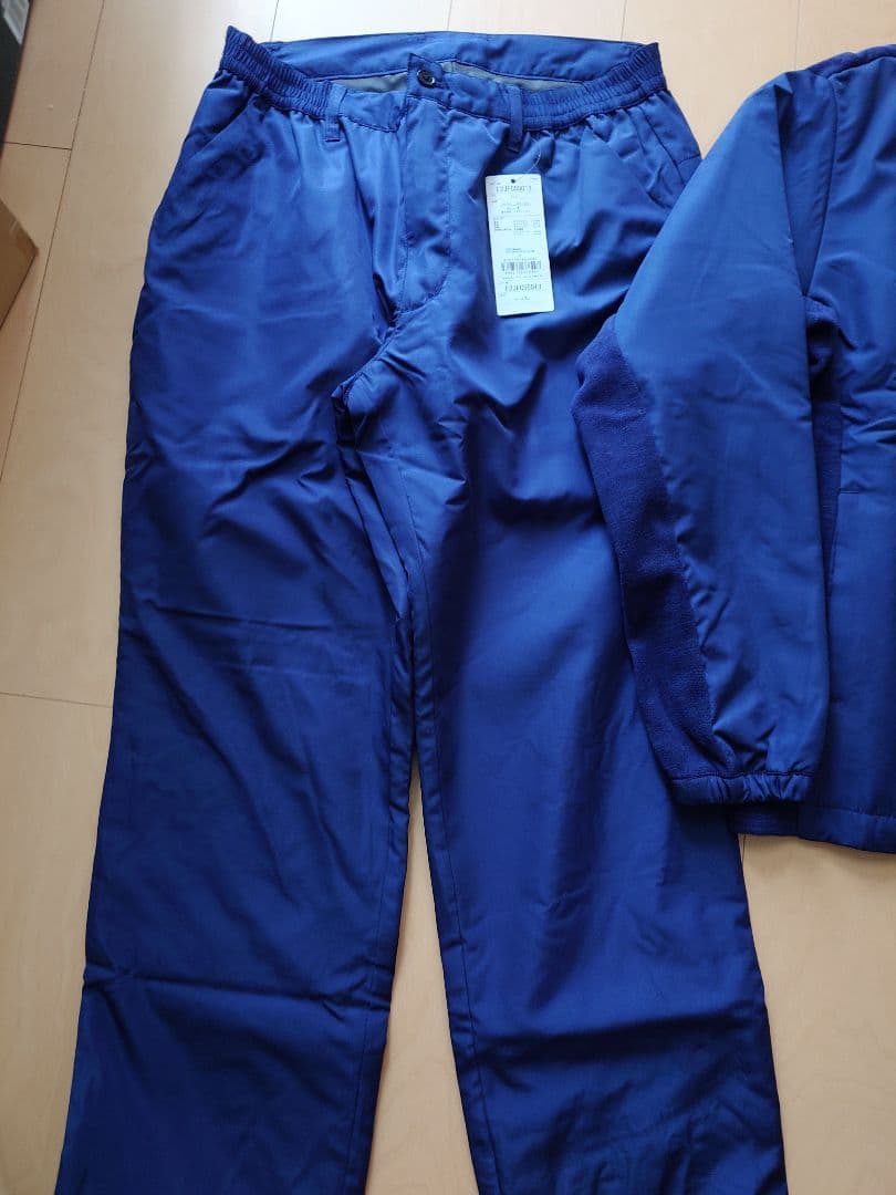 新品　ミズノ　メンズ　ブレスサーモ　ウィンドブレーカージャケットパンツ上下