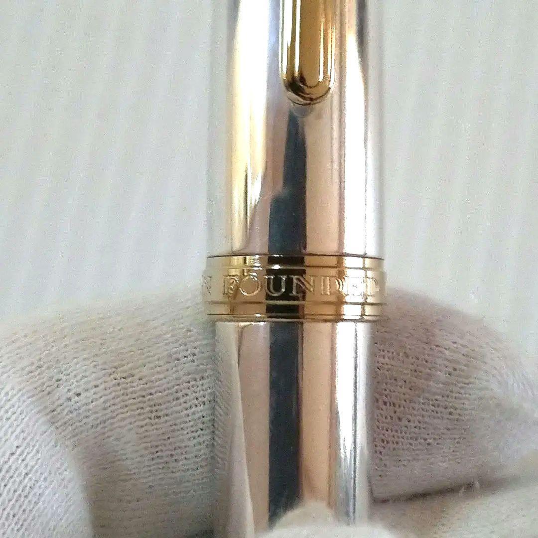 【純銀製】1990年代　SAILOR 万年筆 プロフィット14K シルバー