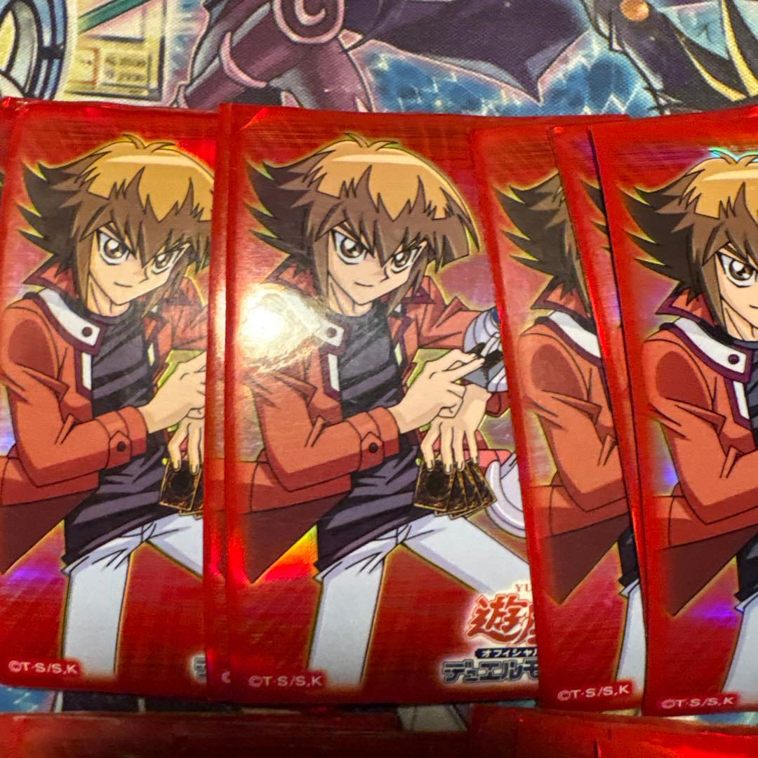 遊戯王　遊城十代　スリーブ　初期　63枚