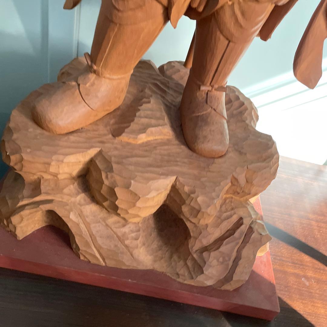 安底羅大将　仏像　約90cm 特大