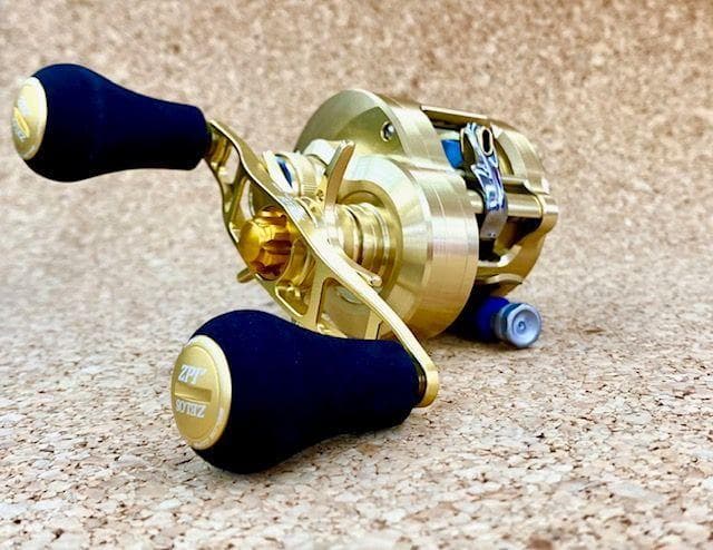 ZPI シマノ ZELOS ハーフシャイナーゴールド マシンカットARK92