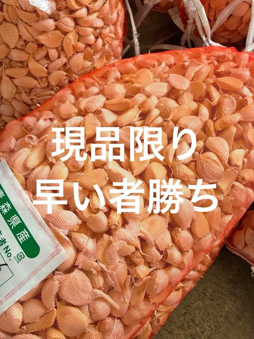 新物　青森県バラにんにく20Kg S