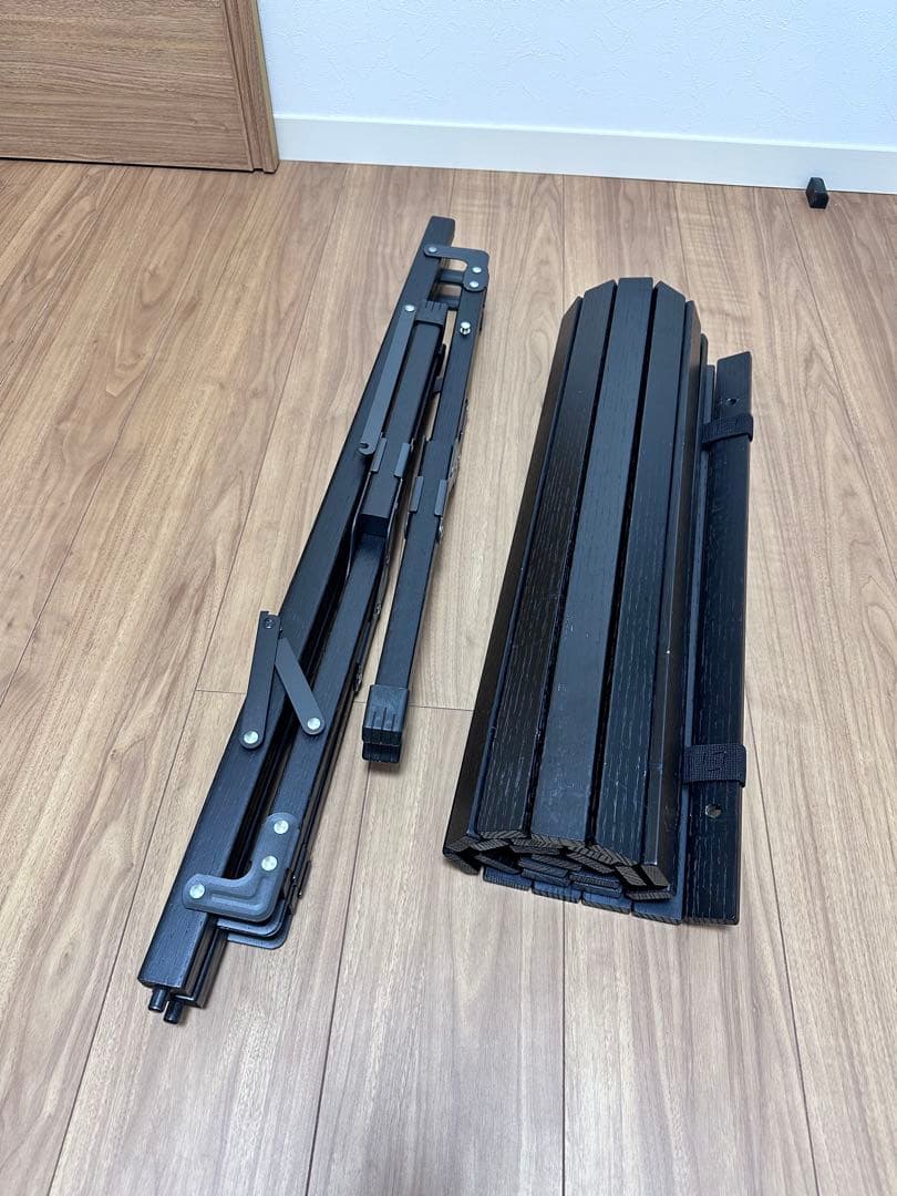 ANOBA BLACK EDITION ウッドロールトップテーブル