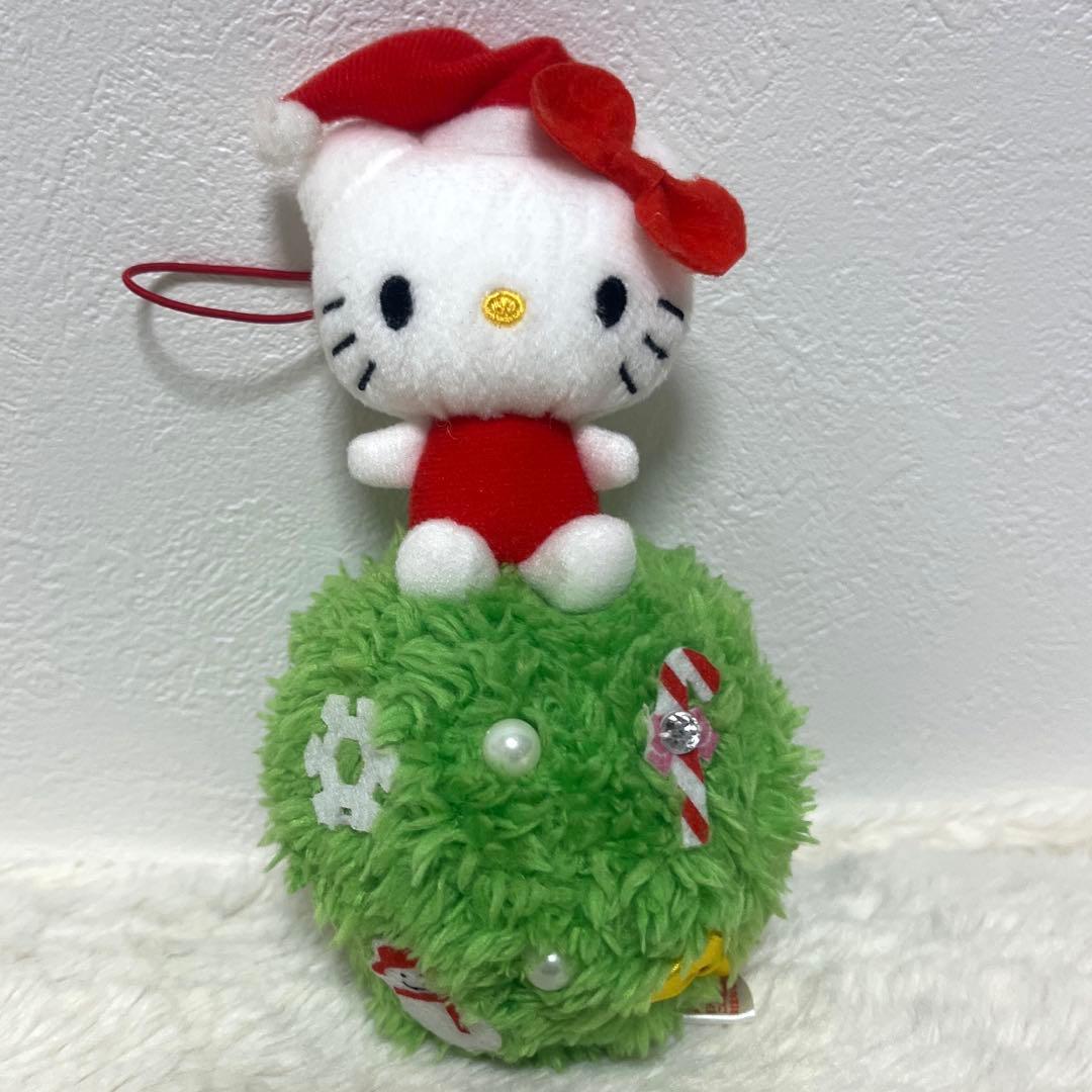 サンリオ　ハローキティ　ぬいぐるみ　マスコット　クリスマス 冬 2012